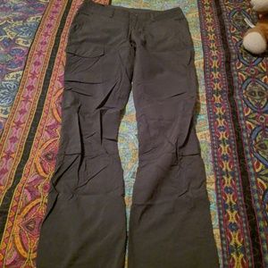 Size 4 columbia hiking pants grey